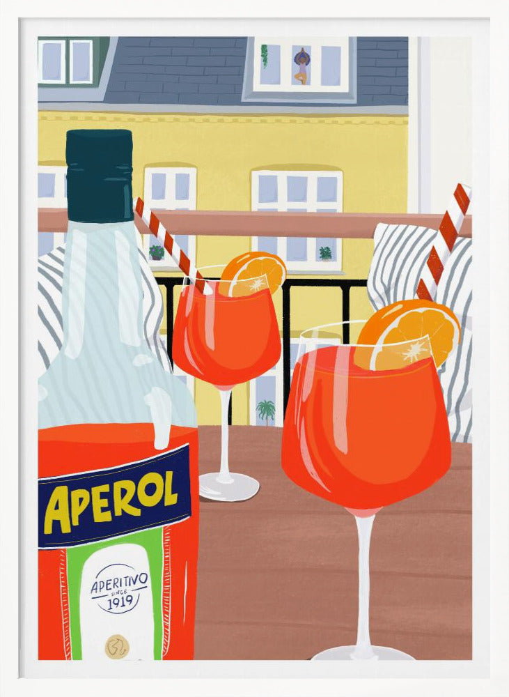 Balcony "Hygge" Poster
